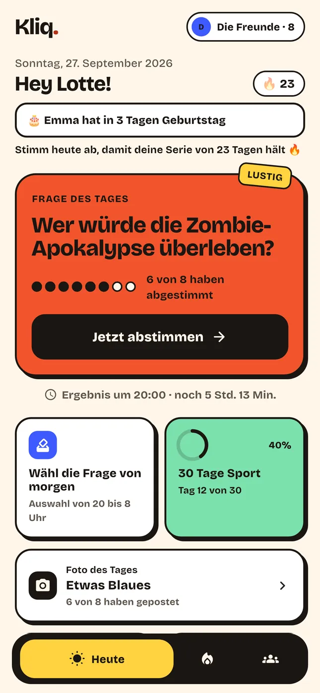 Heute