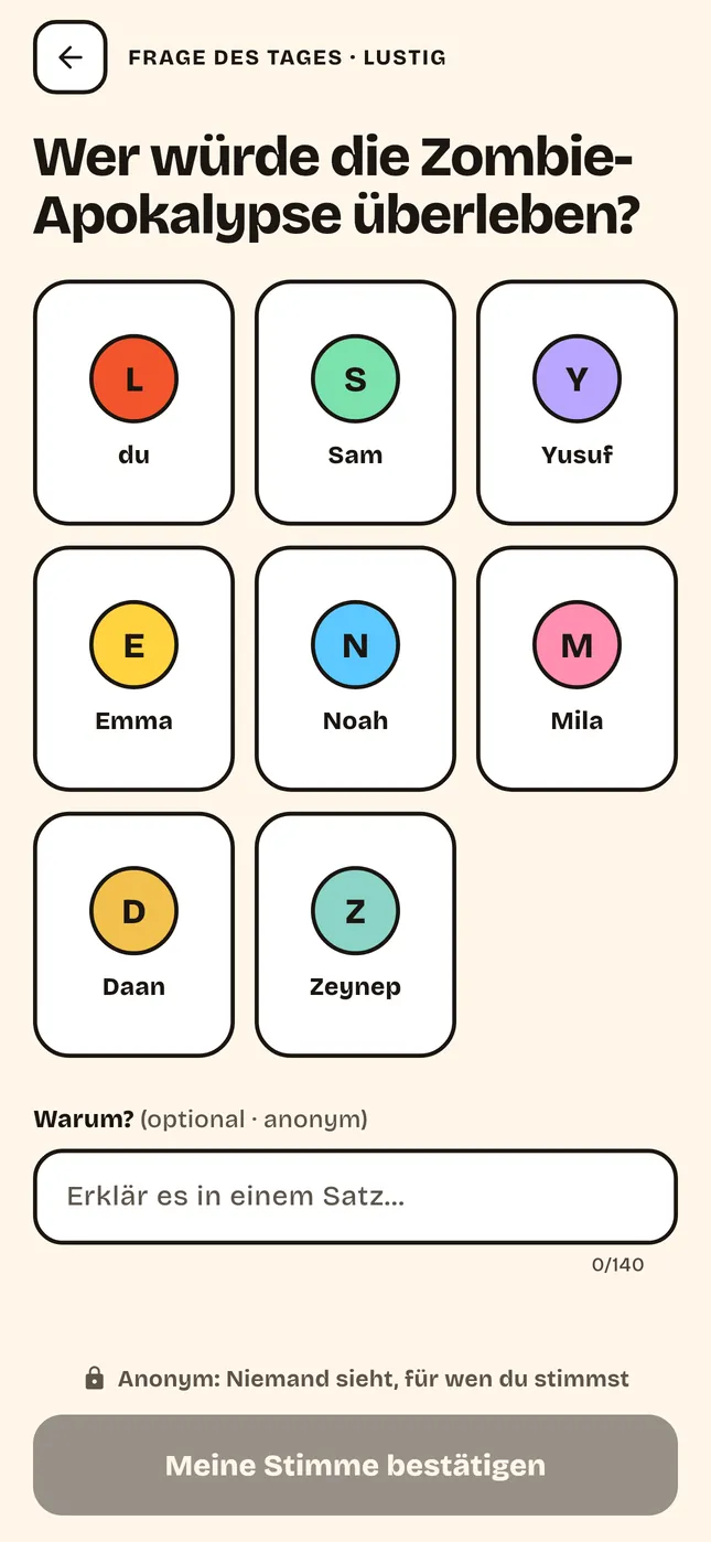 Abstimmen