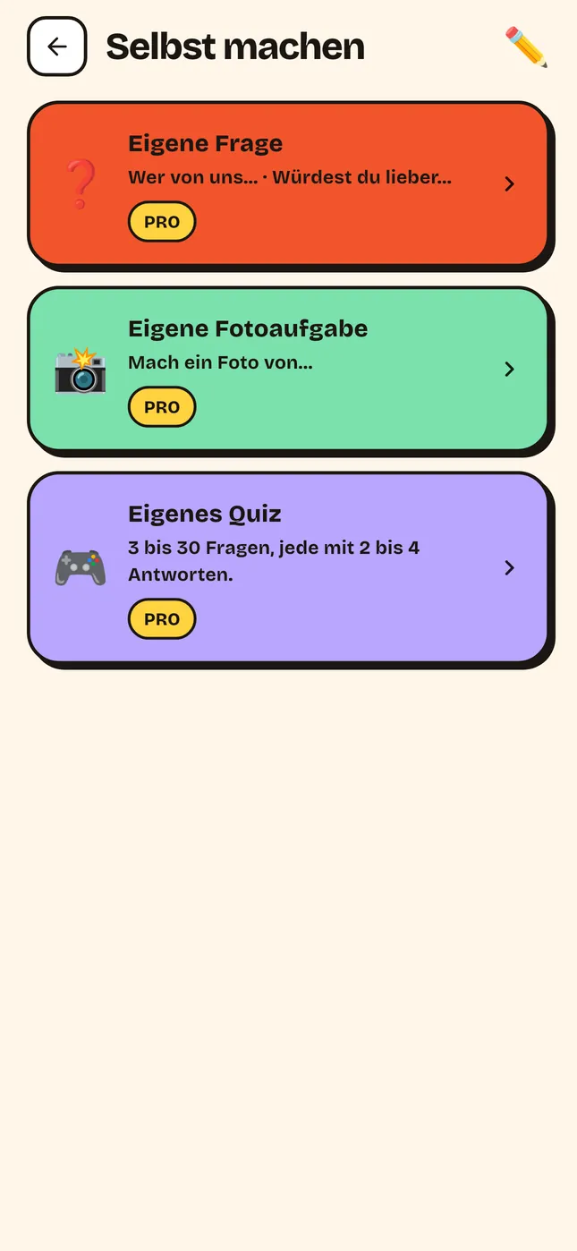 Selbst machen