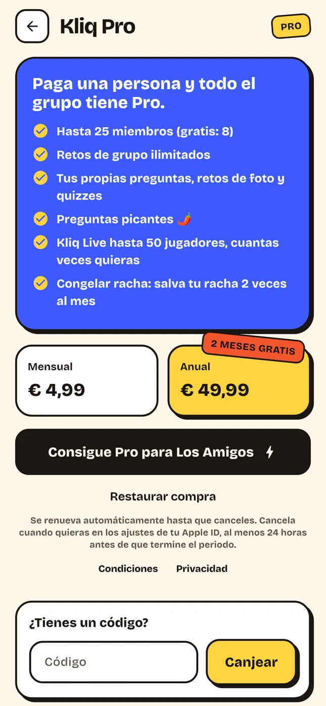 Kliq Pro
