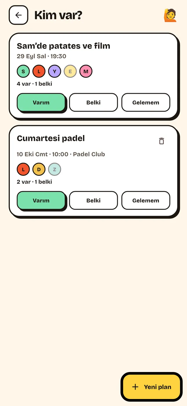 Kim var?