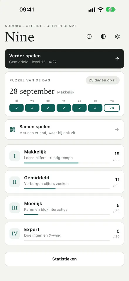 Elke dag een nieuwe puzzel