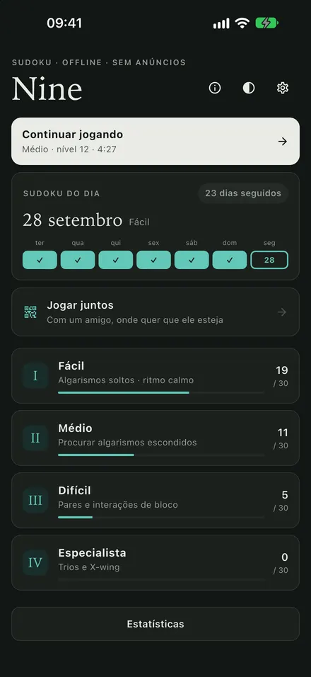 7 dias grátis, depois pagamento único