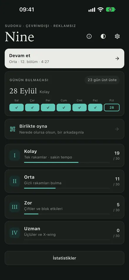 7 gün ücretsiz, sonra tek ödeme